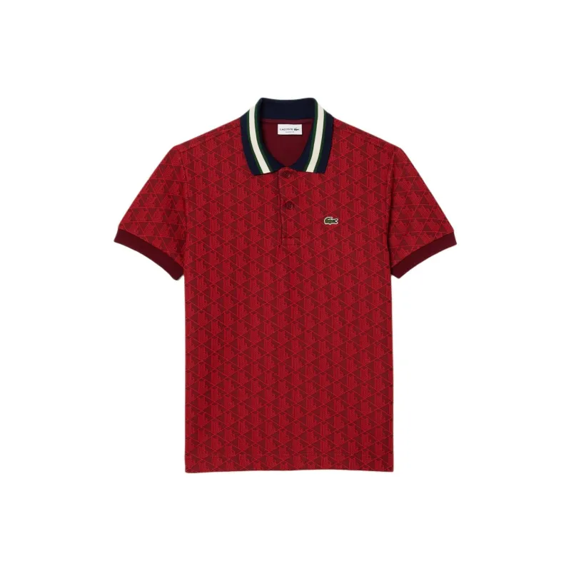 LACOSTE Polo Shirts Men Red-0