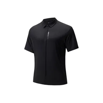 CHAOJIANTA x GRC Polo Shirt Men's Basic Black