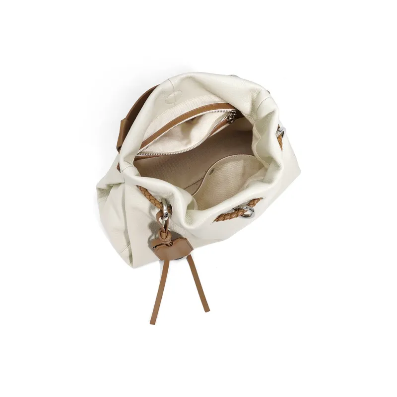 CLEVER& KETCH Cow Leather Handbag Regular Women's Multicolor-5