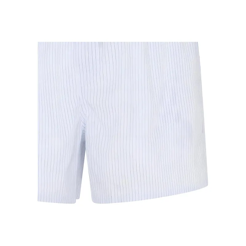 DIOR Logo Patch Striped Boxer Shorts-4