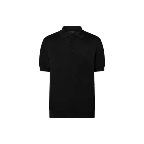 LOUIS VUITTON Cashmere And Cotton Blend Short Sleeved Polo