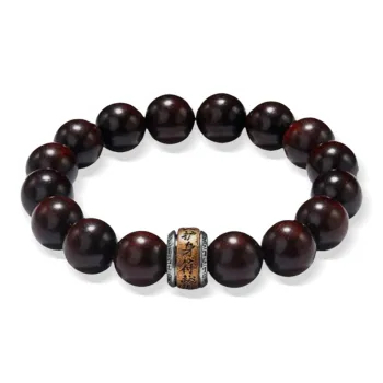 MUXIANG Bloodwood Wooden Bracelets Unisex