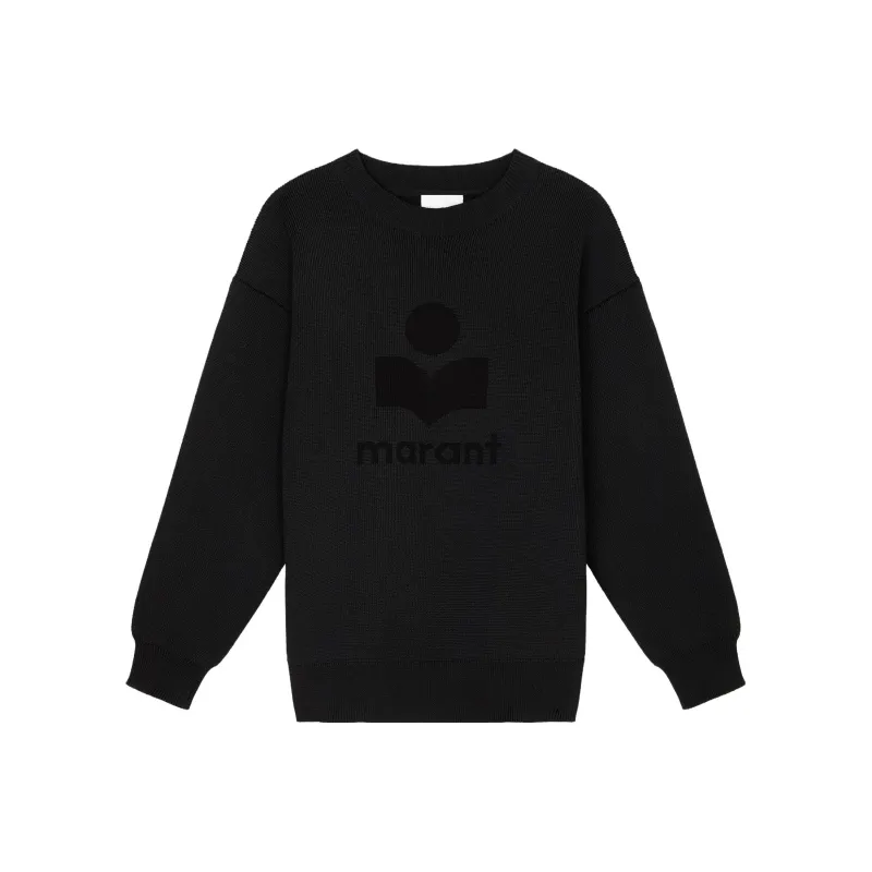 ISABEL MARANT Logo Intarsia Knit Crewneck Jumper-0