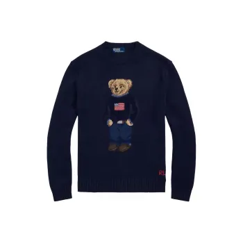 Polo Ralph Lauren Flag Bear Knit Jumper