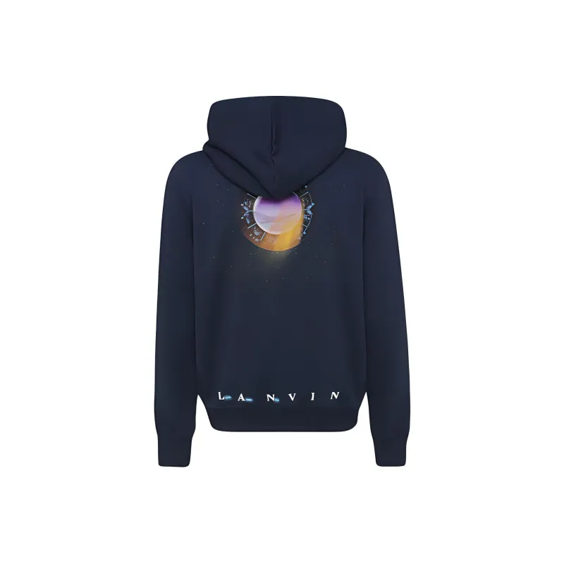Lanvin Sweatshirts Men Blue-1
