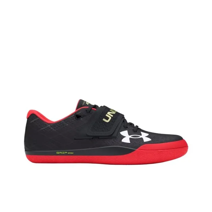 Under Armour Centric Grip Cushioning, Slip Resistant, Abrasion Resistant Coverage Low Top Training Shoes Unisex Black-1