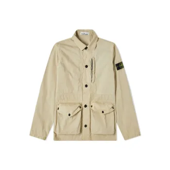 STONE ISLAND Jackets Men Khaki