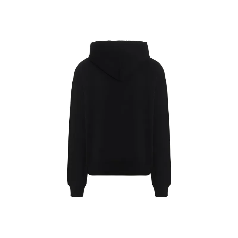OFF WHITE Embroidered Spray Helvetica Skate Hoodie-1