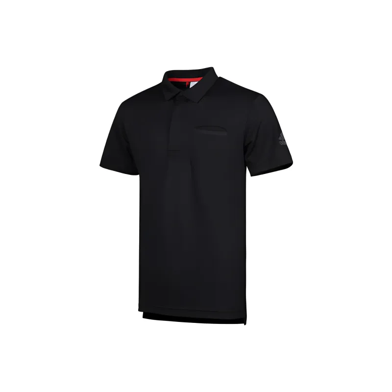 Adidas Polo Shirts Men Black-2