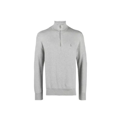 Polo Ralph Lauren Embroidered logo Quarter zip Sweatshirt