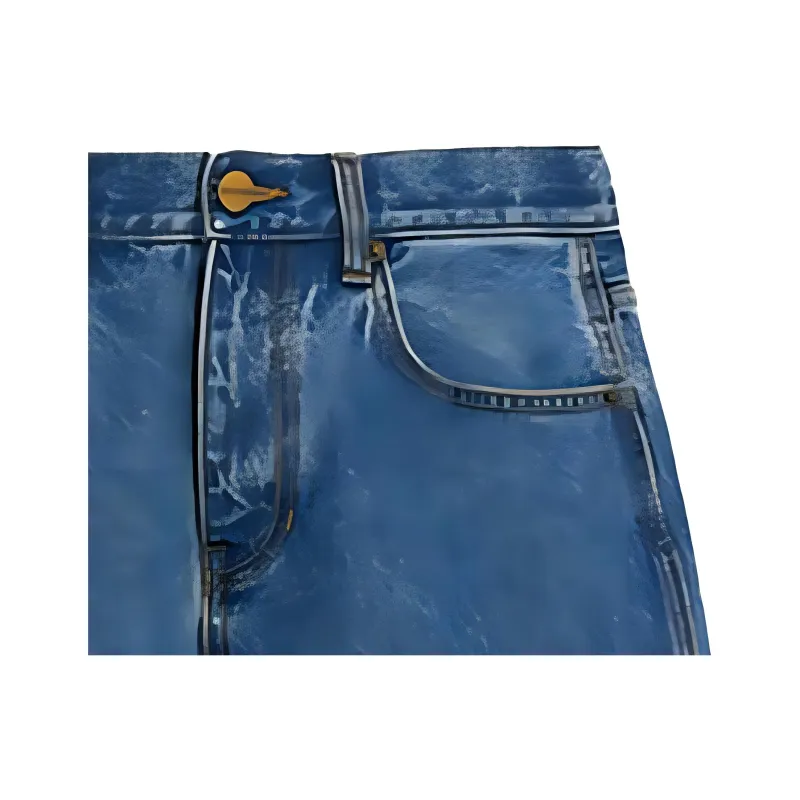 COACH Denim Shorts Women's Blue-1