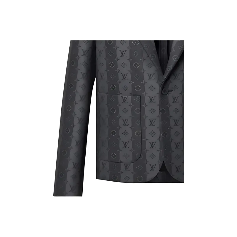 LOUIS VUITTON X Nigo Monogram Trunkstripes Pocket Jacket-4
