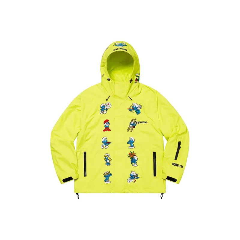 Supreme Smurfs GORE TEX Shell Jacket-5