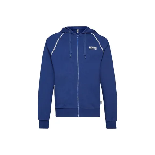 MOSCHINO Jackets Men Blue