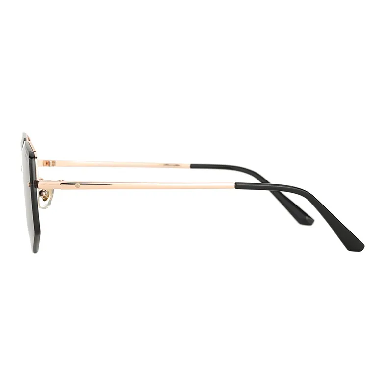 NAVIGARE Plate Irregular Shape Sunglasses Unisex-5