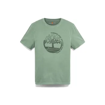 Timberland T Shirts Men Olive