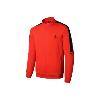 PEAK Variety Training Collection Sweatshirt Men's Bright Orange Red