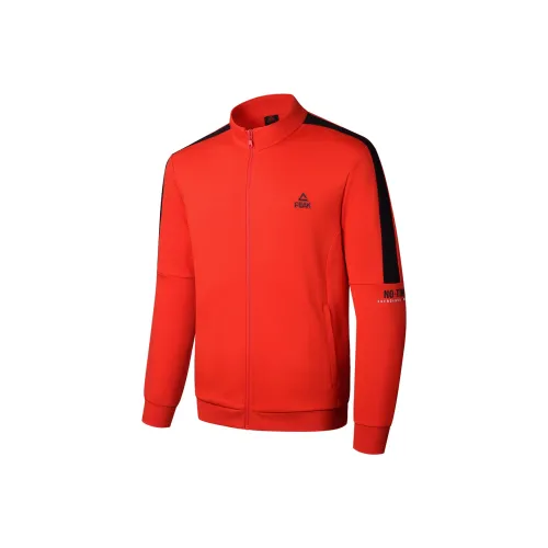 PEAK Variety Training Collection Sweatshirt Men's Bright Orange Red