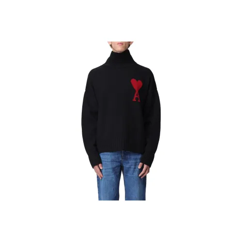 AMIPARIS Paris Roll Neck Knitted Jumper