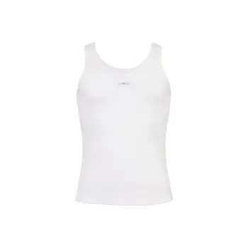 FENDI Tank Tops Men White
