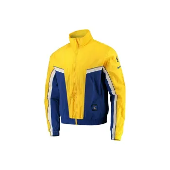 Nike Jacket Braves Team Men's Yellow Blue Multicolor