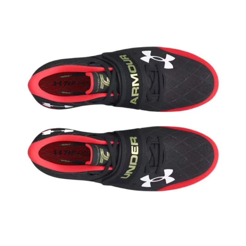 Under Armour Centric Grip Cushioning, Slip Resistant, Abrasion Resistant Coverage Low Top Training Shoes Unisex Black-3
