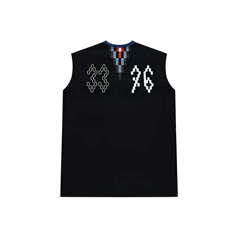 FILA FUSION x MARCELO BURLON COUNTY OF MILAN Marcelo Burlon Collaboration Collection Tank Top Men's Pitch Black-1