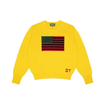 Denim Tears Sweaters Unisex Yellow