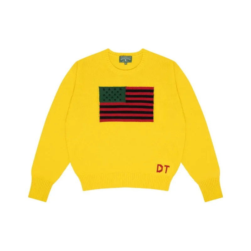 Denim Tears Sweaters Unisex Yellow-0