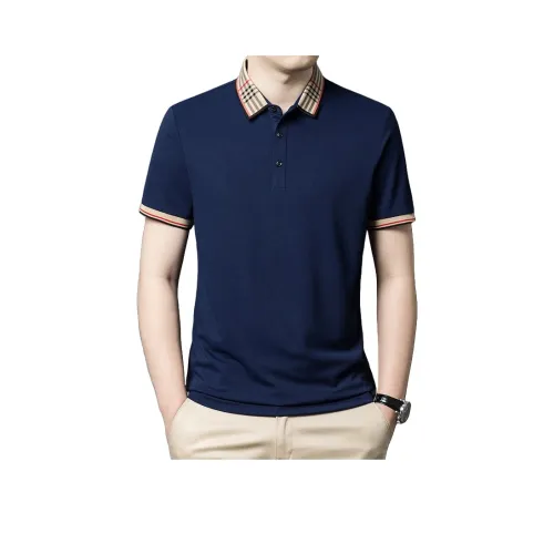 PIERRE CARDIN Polo Shirt Men's Navy Blue