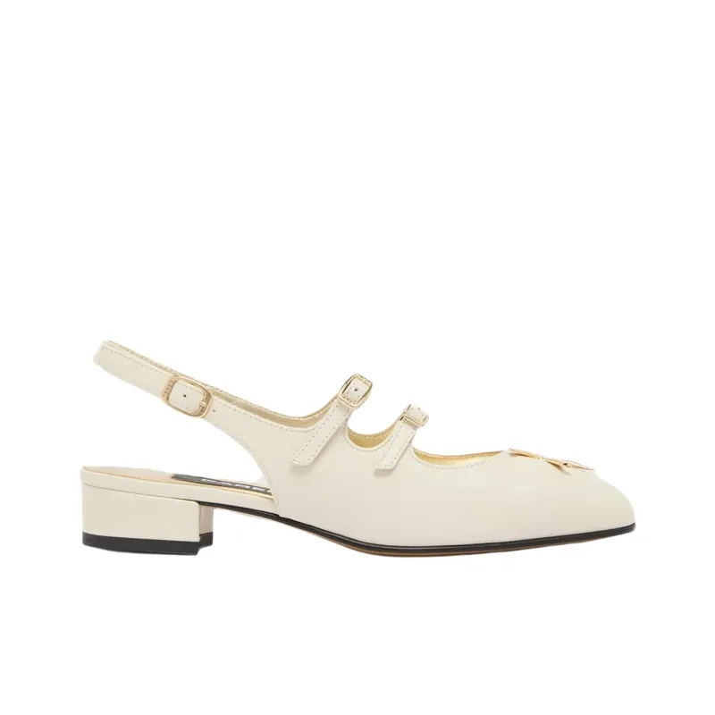 Carel Peche Star Casual Single Shoes Women's Ivory White-1