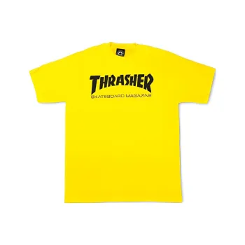 Thrasher T Shirt Unisex Yellow US Version