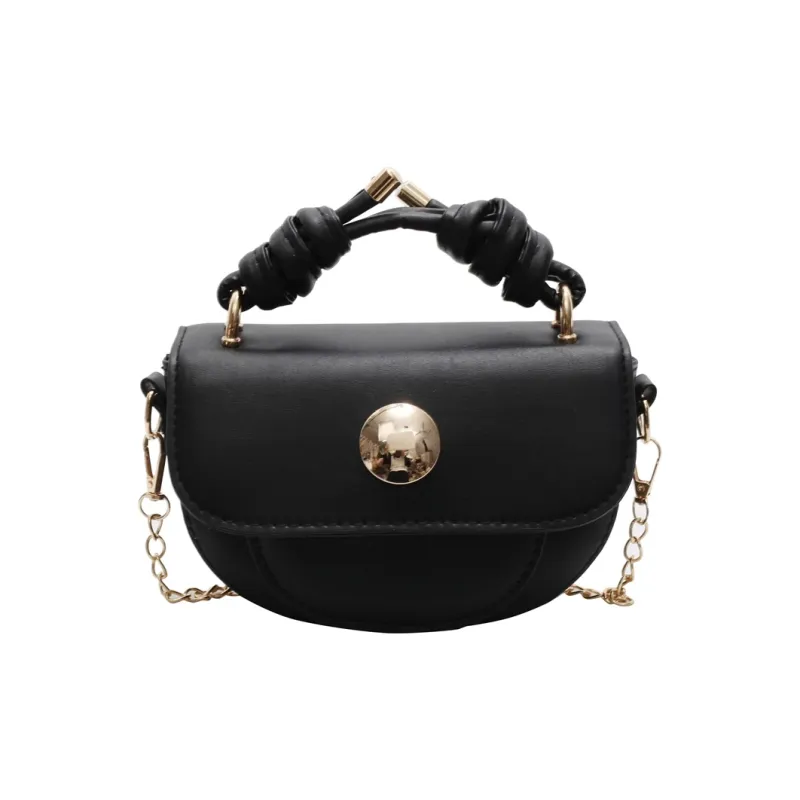 Yalu PU Handbag Women's Black/Pink/Khaki/Silver-1