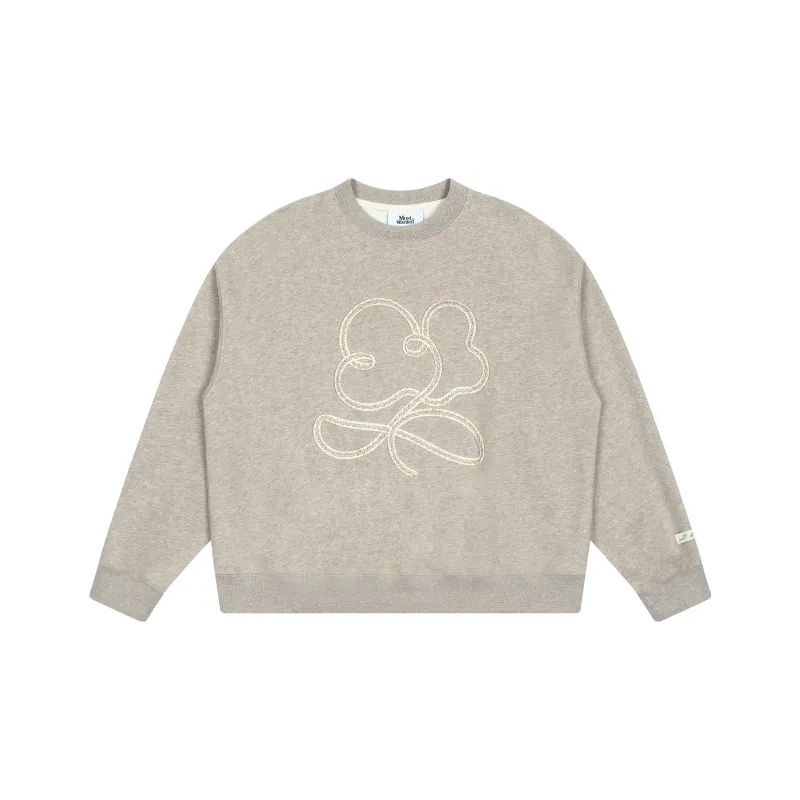 MostwantedLab MostwantedLab Vintage Flower Sweatshirt Unisex-8