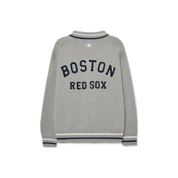 MLB Boston Red Sox Knitwear Unisex Heather Gray