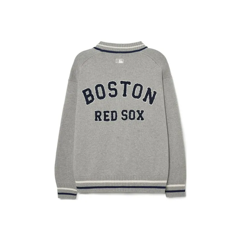 MLB Boston Red Sox Knitwear Unisex Heather Gray-0