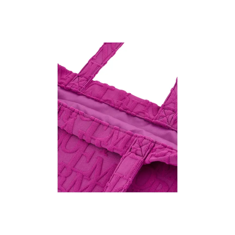 EMPORIO ARMANI Polyester Shoulder Bag Unisex Pink Purple-3