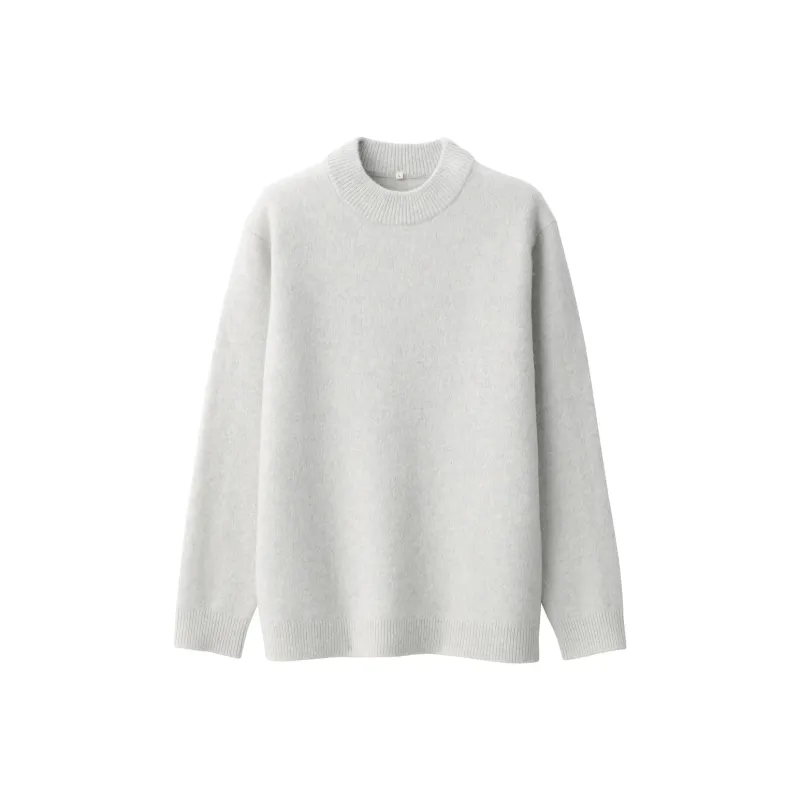 MUJI LABO Series Sweater Men's Light Gray-0
