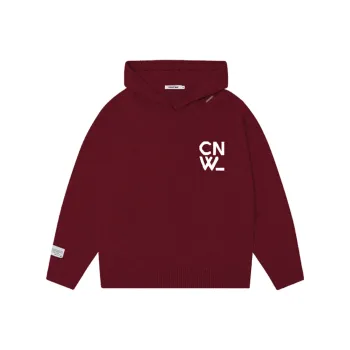 CANOTWAIT_ Hooded Pullover Sweater For Fall And Winter Unisex