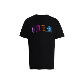 PALM ANGELS Gothic Logo Tee