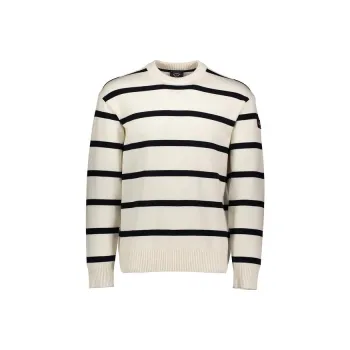 Paul & Shark Round Neck Striped Jumper