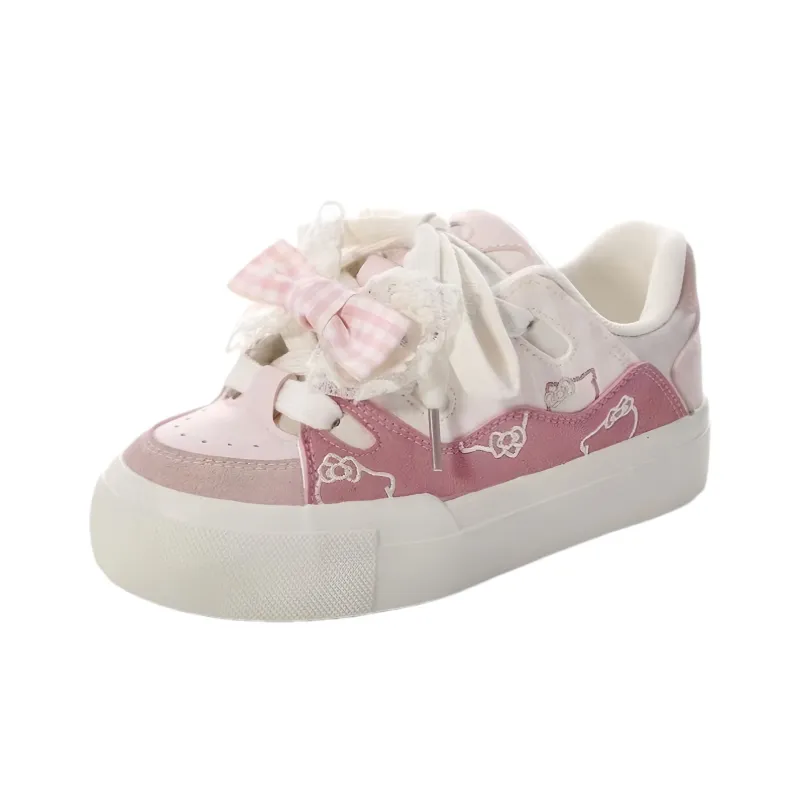 BINGO DUCK Slip Resistant Cushioning And Breathable Low Top Skateboard Shoes Women's-14
