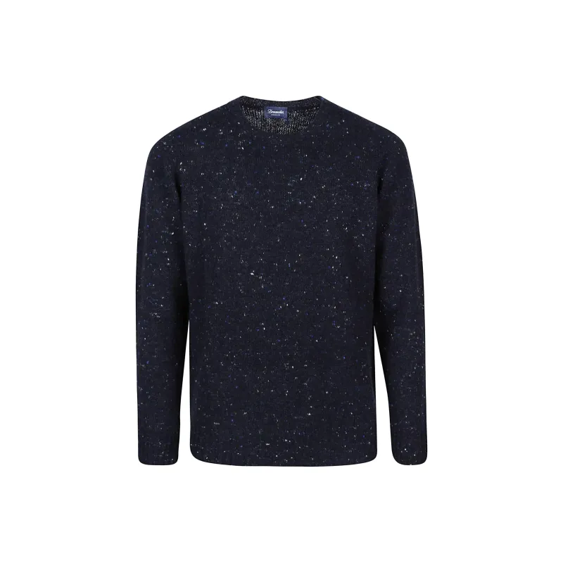Drumohr Crew neck Speckle knit Jumper-0