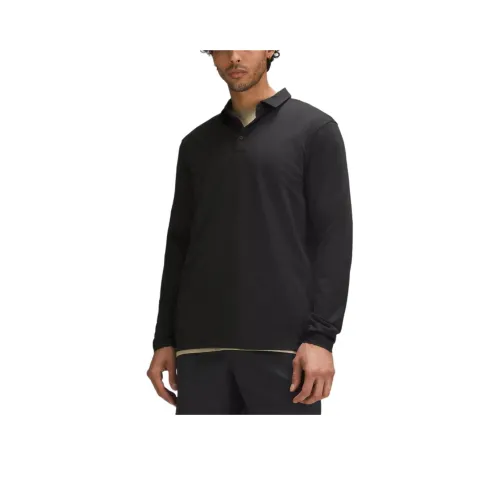 Lululemon Evolution Polo Shirt Men's Black
