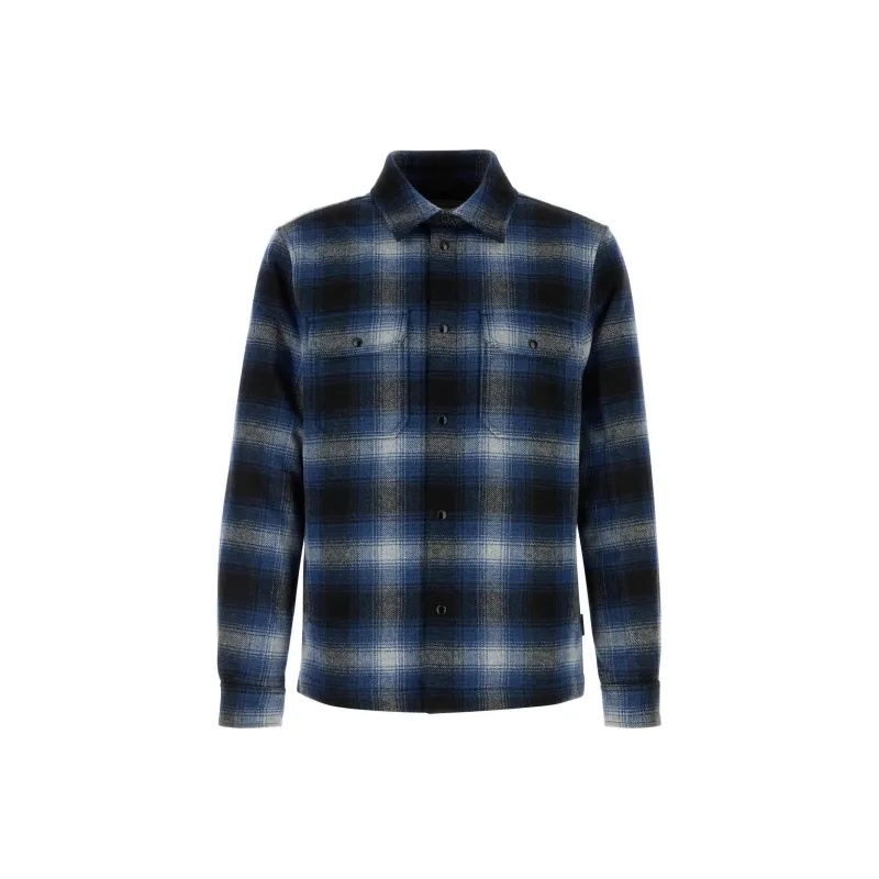 WOOLRICH Checked Buttoned Overshirt-0
