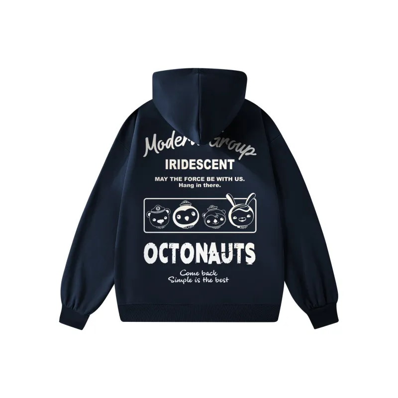 Small Columns Under The Sea Hoodie Unisex-2