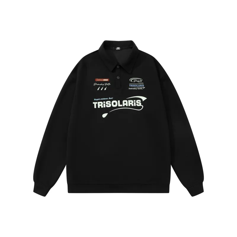 THREE BODY Polo Shirts Unisex-2