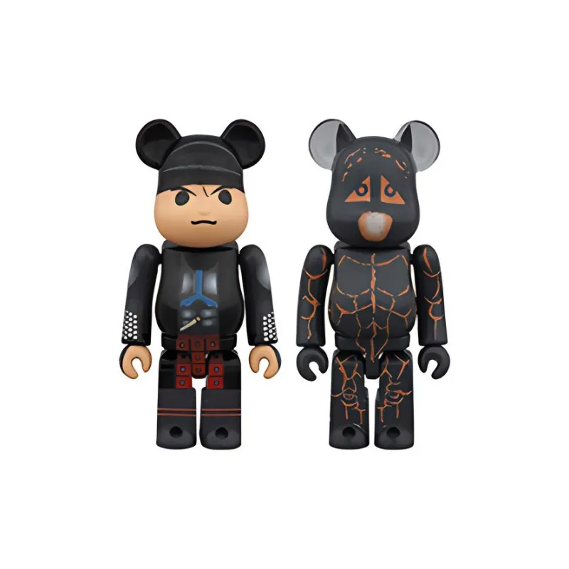 BE@RBRICK Pepsi Totoro+Oni 2 Pack Set Hang Tag Box 100%-1