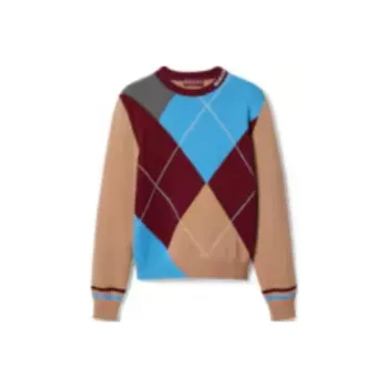 GUCCI SS25 Cashmere Sweater Men's Multicolor