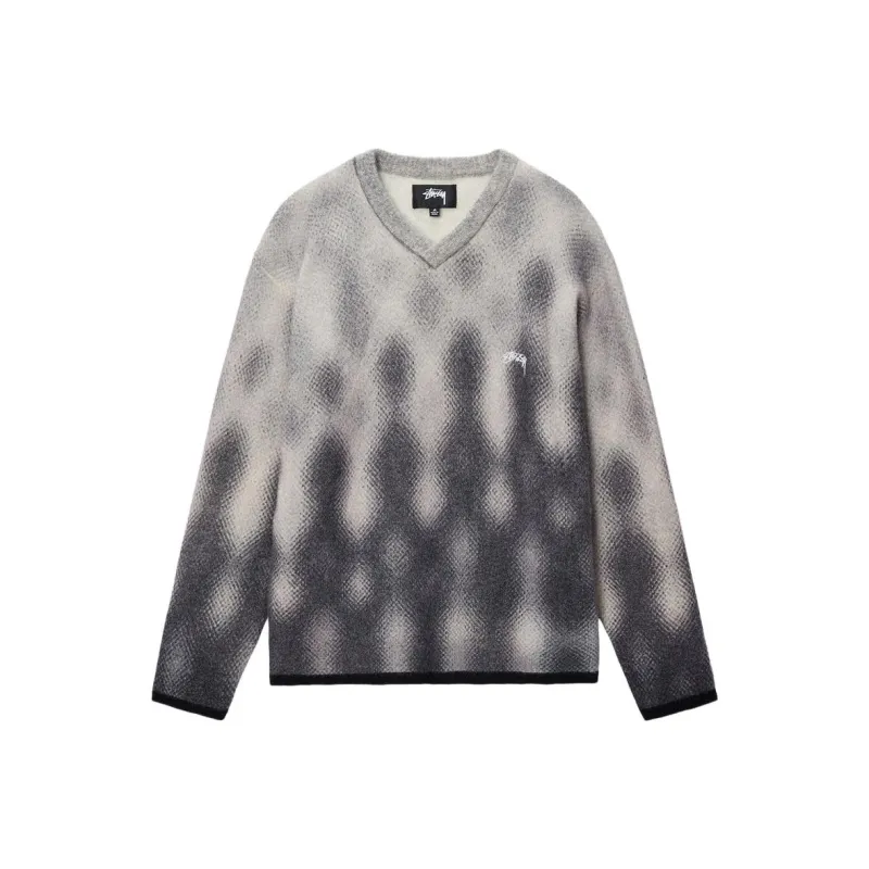 Stussy Gradient Dot Brushed Sweater-0